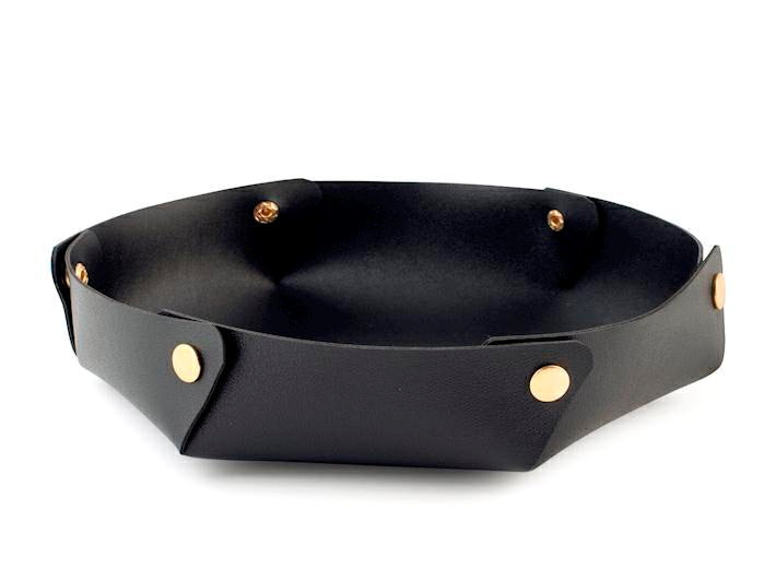 SVUOTA TASCHE PVC TONDO NERO CM.22X4,5H