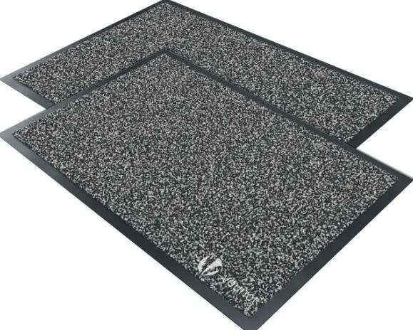 TAPPETO RETTANGOLARE75X120CM C/BORDO SLU6030 NERO