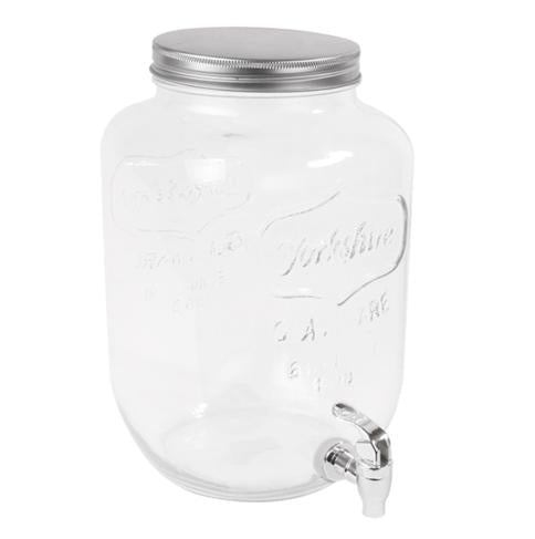 DISPENSER BEVANDE 'WAKI GLASS' 8LT 19,5x31CM TRASPARENTE