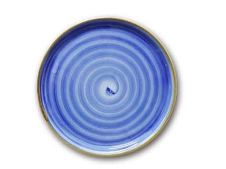 PIATTO PIZZA NAPOLI BLU SPIRALE 31CM