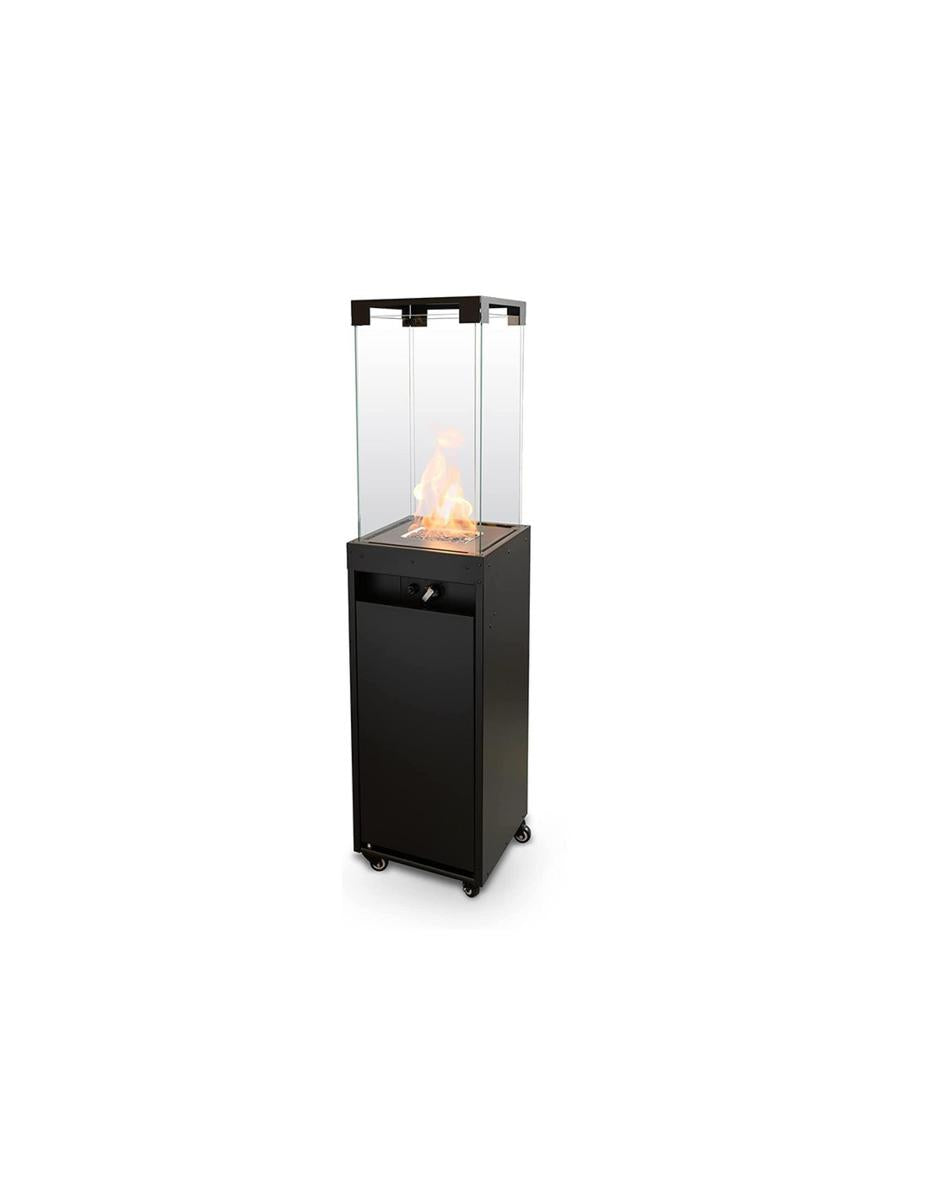 STUFA A CAMINO 36X36X146H C/VETRI