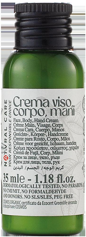 FLACONE CREMA CORPO NATURAL CARE 35ML CF=286PZ