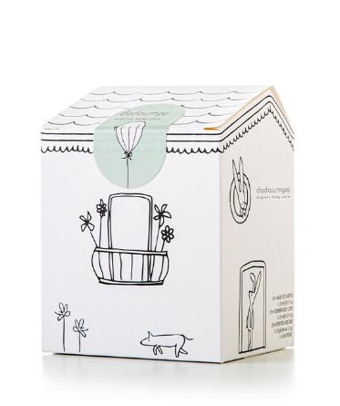 KIT CASETTA COLORABILE C/ETICHETTA "DADAUMPA" CT=15PZ
