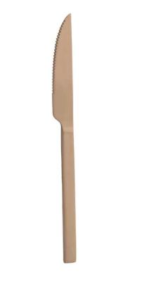 COLTELLO TAVOLA DUKEAMBER SATINATO
