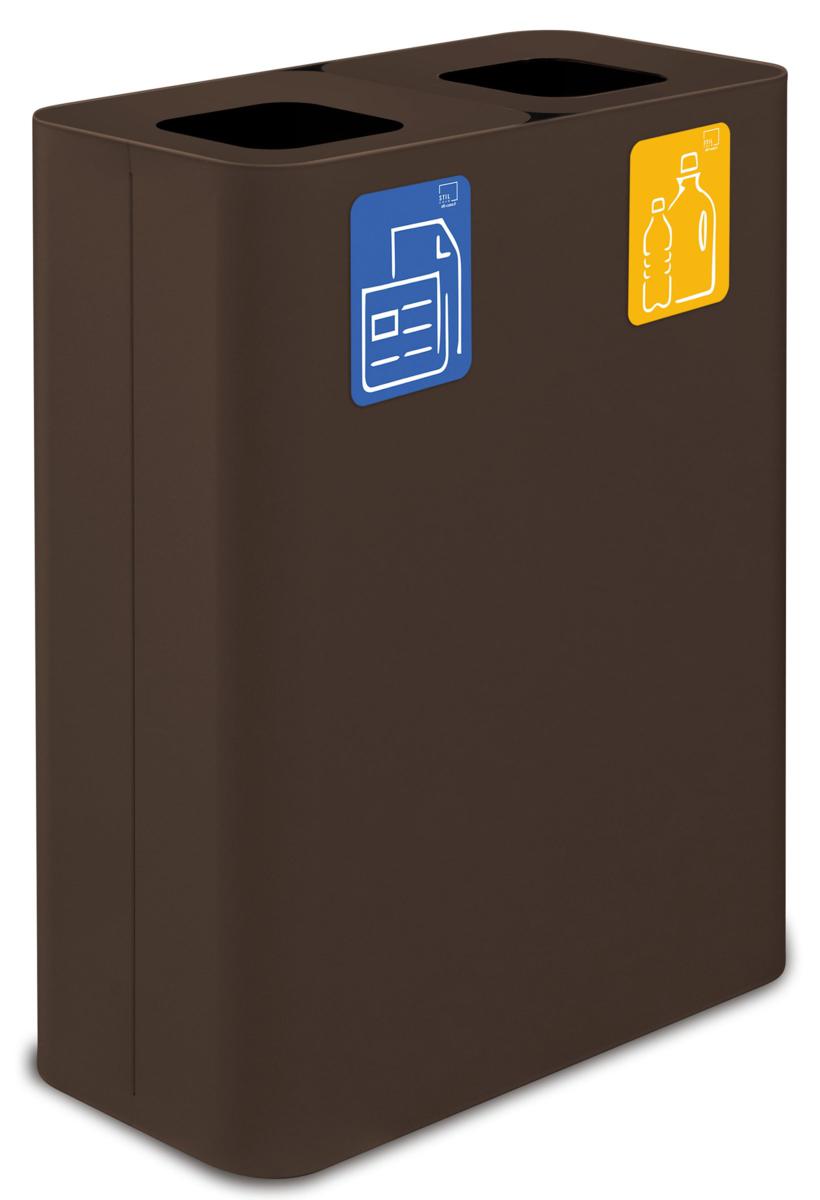 GETTACARTE PURE 60+60LT COR-TEN +KIT ADESIVI