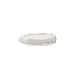 COPERCHIO PIATTO PETTRASPARENTE DIAM.4,5CM CF=50PZ