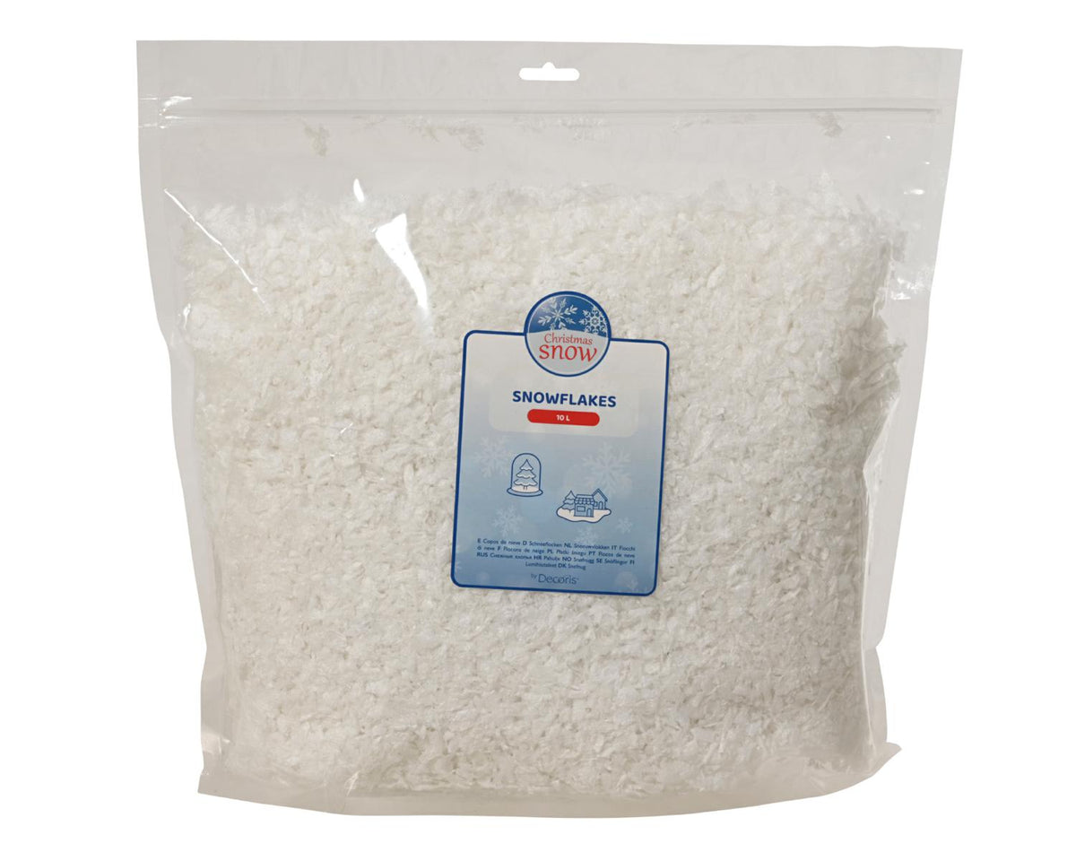 NEVE ARTIFICIALE PE  BIANCA 40X35X7CM