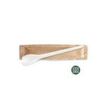CUCCHIAINO 17,5CM ICE-CURVY BIO-PLA TRASPARENTE CF=500GR