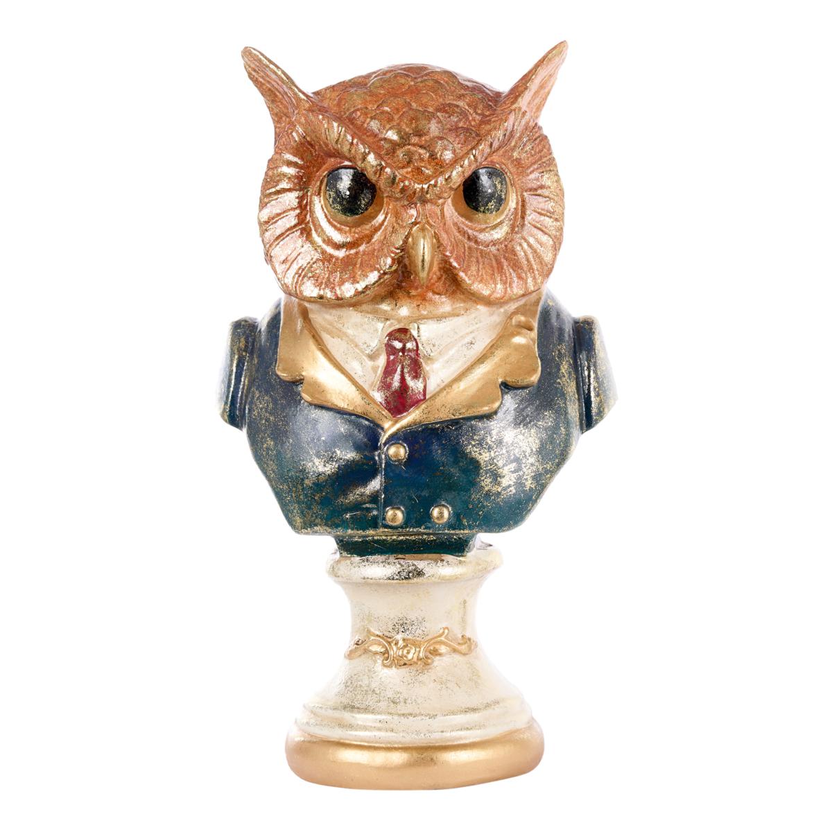 BUSTO GUFO RESINA