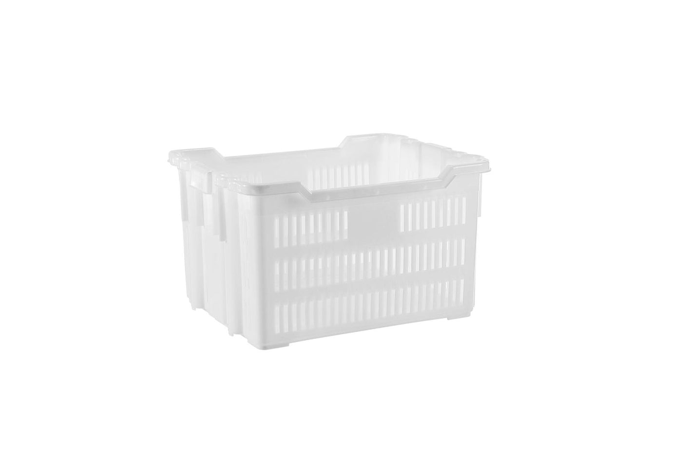 TRANSPORT CONTAINER "DURAFLEX"  CM 75X50X42 H - KG.100 NEUTR