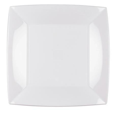 PIATTO PIANO NICE PPBIANCO 230X230MM CF=15PZ