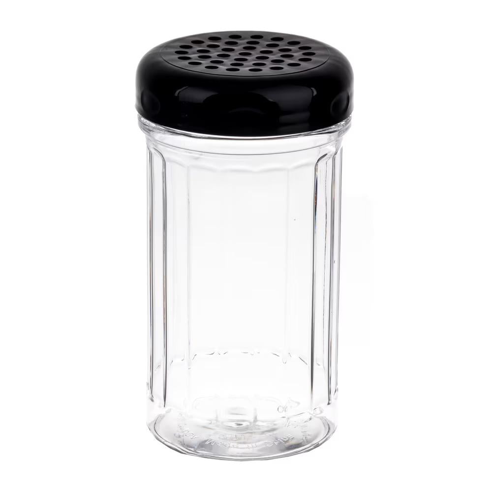 SHAKER IN TRITAN C/COPERCHIO NERO FORATO
