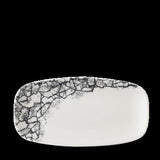 VASSOIO RETTANGOLAREKINTSUGI QUARTZ NERO 30X15CM