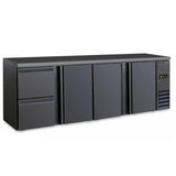 FRIGO RETROBANCO 3PORTE BB423SD 0/+10°C 2542x513x860