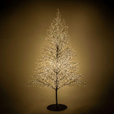 ALBERO 6590 LED BIANCO CALDO STRUTTURA NERO CM 180H300