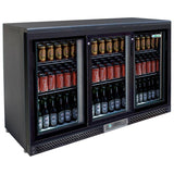 BOTTLE COOLER VENTILATE 3 PORTE COL.NERO