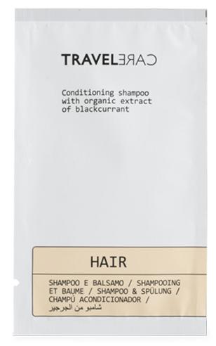 SHAMPOO E BALSAMO INBUSTINA 10ML TRAVEL CARE CT=600PZ