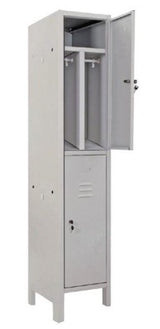 MULTISPOGLIATOIO 2POSTI SPORCO/PULITO SLIM MIS.500X360x1795H