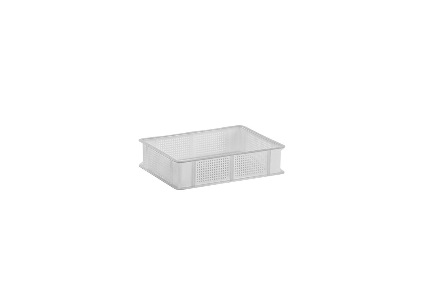 CASSETTA "SERVICE" FORATA SOVRAPPONIBILE  CM 30X40X10 H - LT