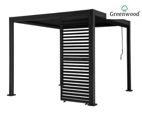 PANNELLO IN ALLUMINIO 93 CM PERGOLA TEXAS – ANTRACITE