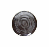 PIATTO DESSERT 18CM ORGANICA MAT BRONZE