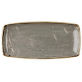 VASSOIO RETTANGOLARE29X15CM GRIGIO STONECAST