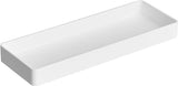VASSOIO RETTANGOLAREBIANCO OPACO 30X5X3H