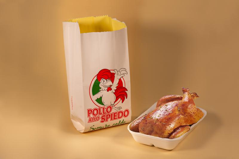 SACCHETTO LARICE POLLO 17X34 CF=10KG