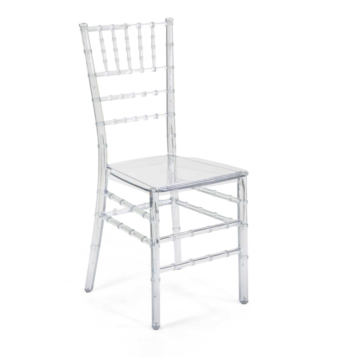 SEDIA POLICARBONATO CHIAVARI TRASPARENTE(CUSCINO 2806640000)