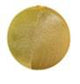 SFERA GONFIABILE IN TESSUTO EFFETTO GLITTER ORO DIAM.60H60CM