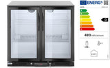 FRIGOBAR DOPPIA PORTA COLORE NERO 200LT