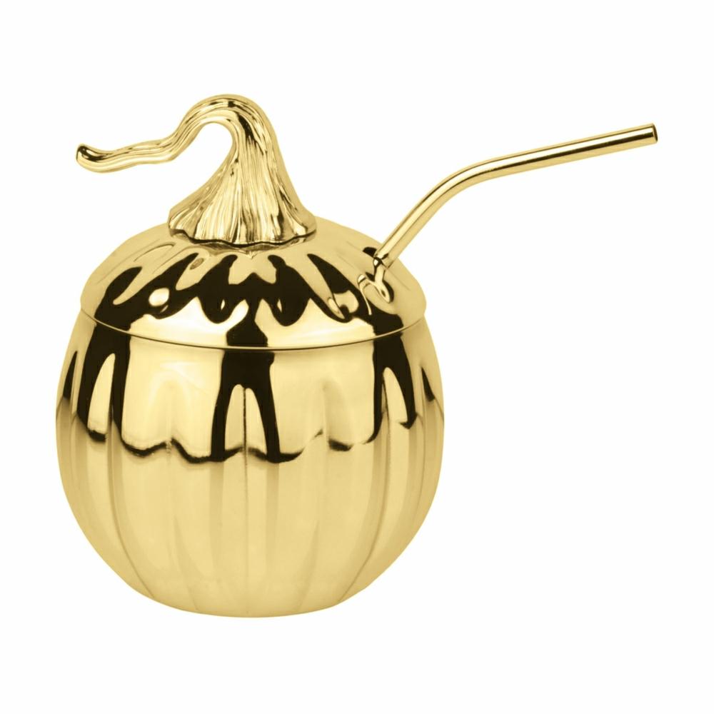 COPPA ZUCCA 700ML INOX COL.ORO