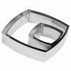 TAGLIAPASTA QUADRO BOMBATO 18X18CM 4,5H INOX