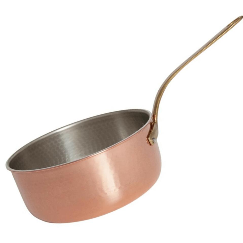 CASSERUOLA ALTA 1/M 16CM IN RAME STAGNATA