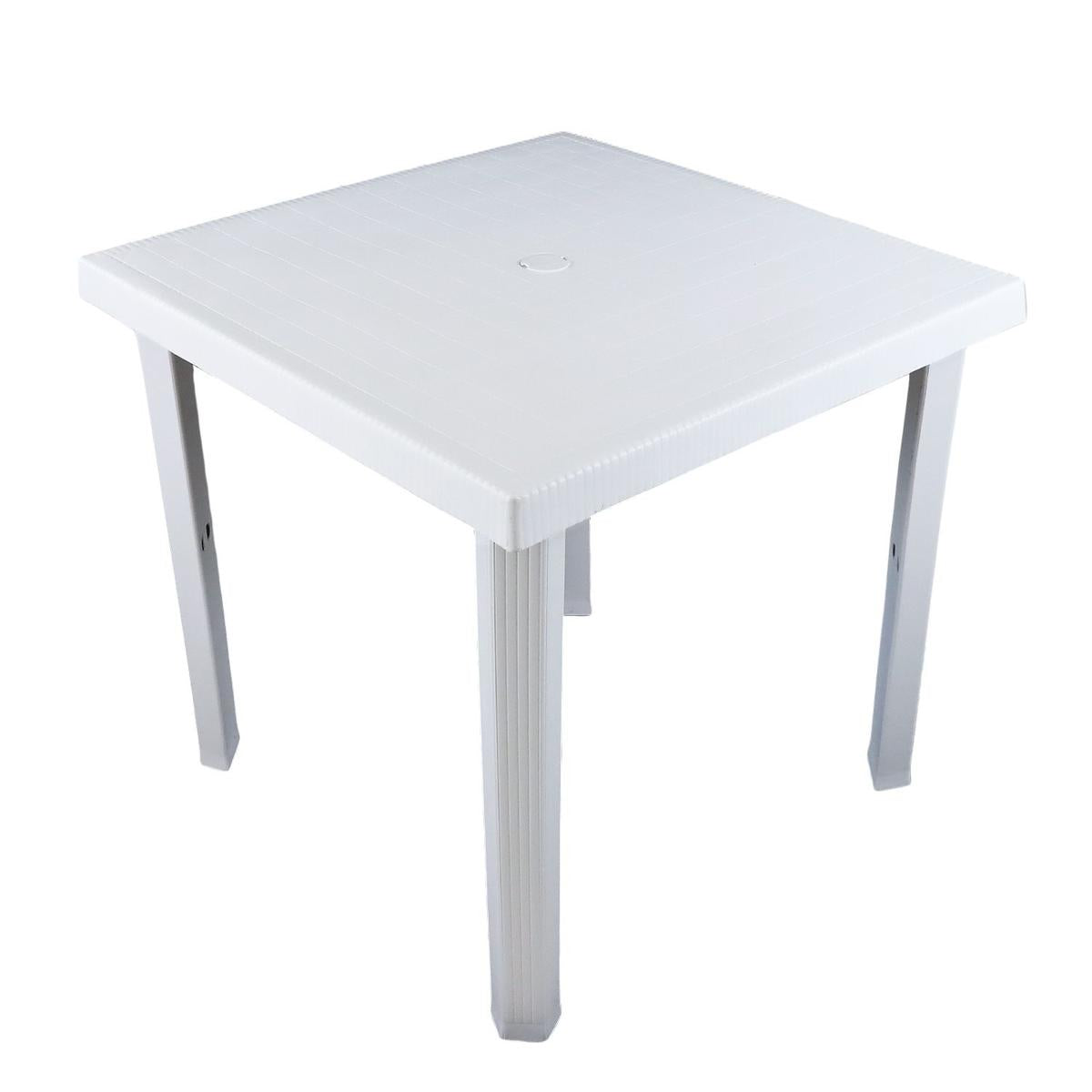 TAVOLO FIGARO GARDEN BIANCO 80X80XH72CM BIANCO