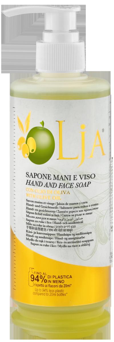 DISPENSER/REFIL SAPONE MANI/VISO 340ML 'OLJA'