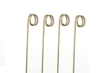 STECCONE BAMBOO RICCIOLO 12CM CF=100PZ NERO