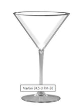 BICCHIERE MARTINI 24.5CL TRASPARENTE SAN