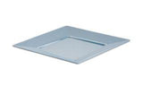 PIATTO SPIGOLO RIUTILIZZABILE ACQUA MARINA 23X23 CF=25PZ