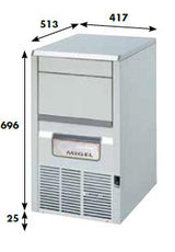 FABB. GHIACCIO CUBETTI CAVI MOD. KP30W V230