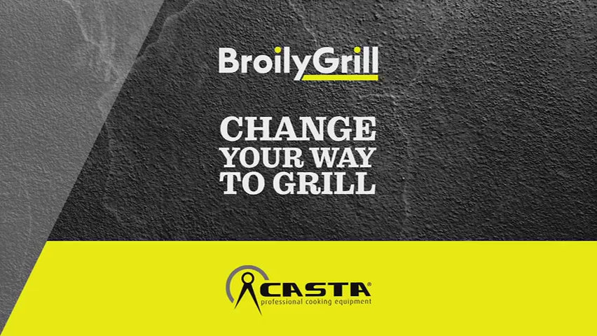 BROILYGRILL A GAS CON GRIGLIA 470x380CM REGOLABILE